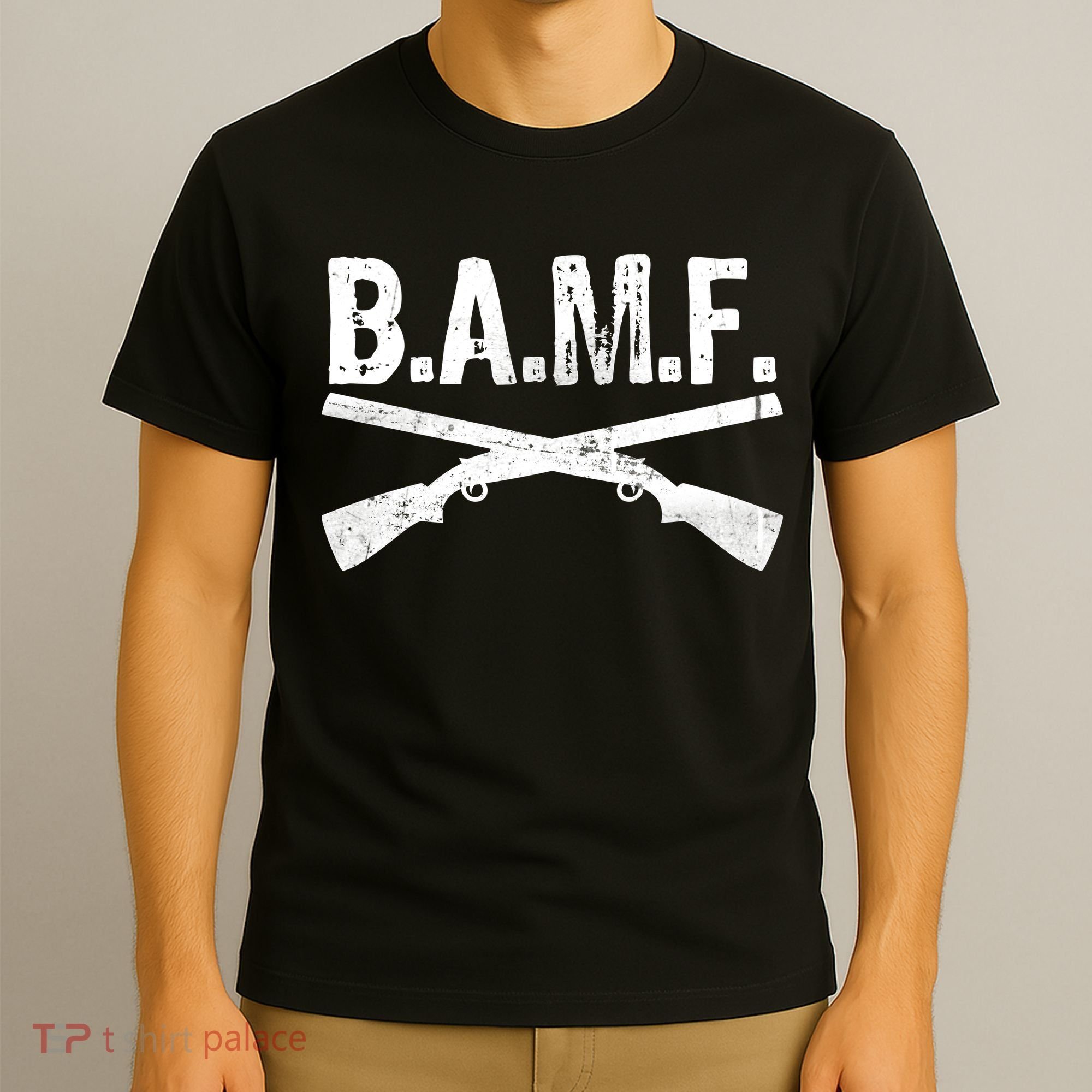 B.A.M.F. Guns Badass T-Shirt