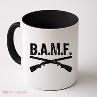 B.A.M.F. Guns Badass Coffee Mug thumb 0