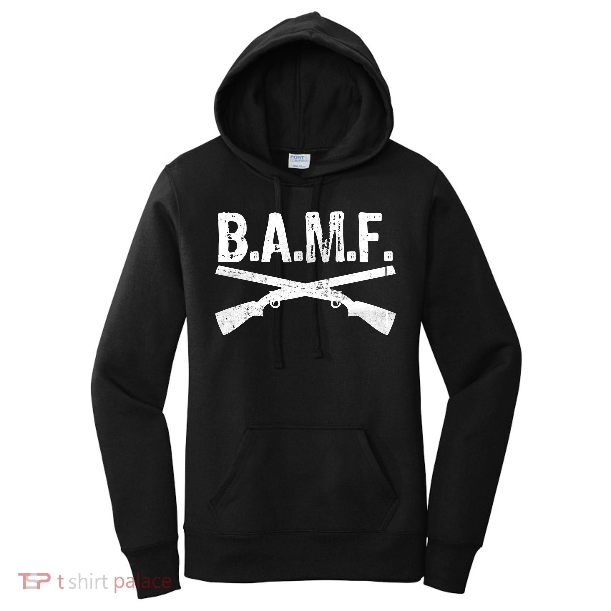 B.A.M.F. Guns Badass Women's Hoodie