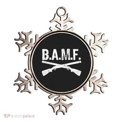 B.A.M.F. Guns Badass Ornament