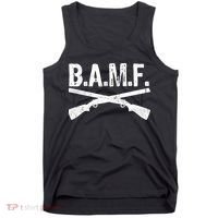 B.A.M.F. Guns Badass Tank Top thumb 0