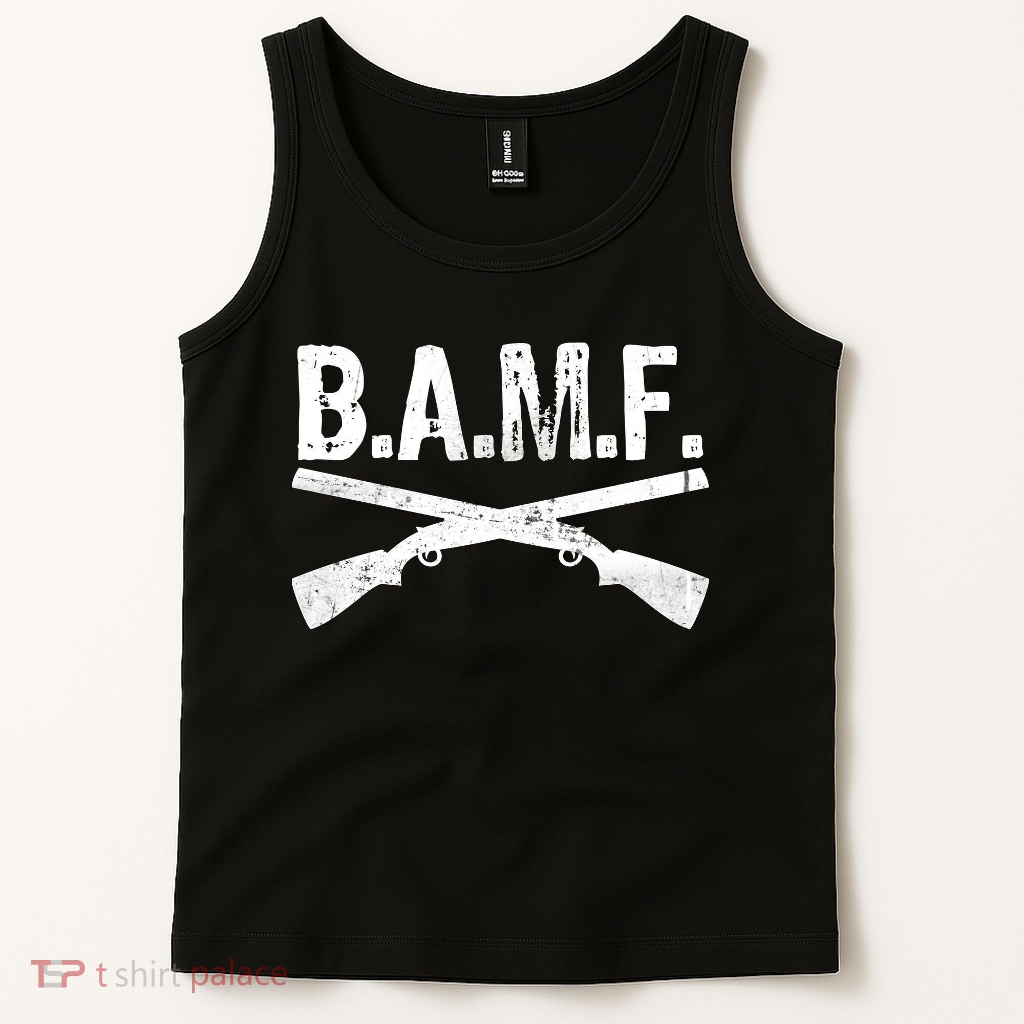 B.A.M.F. Guns Badass Tank Top