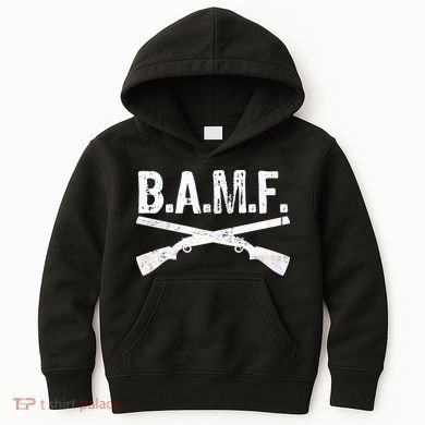 B.A.M.F. Guns Badass Kids Hoodie