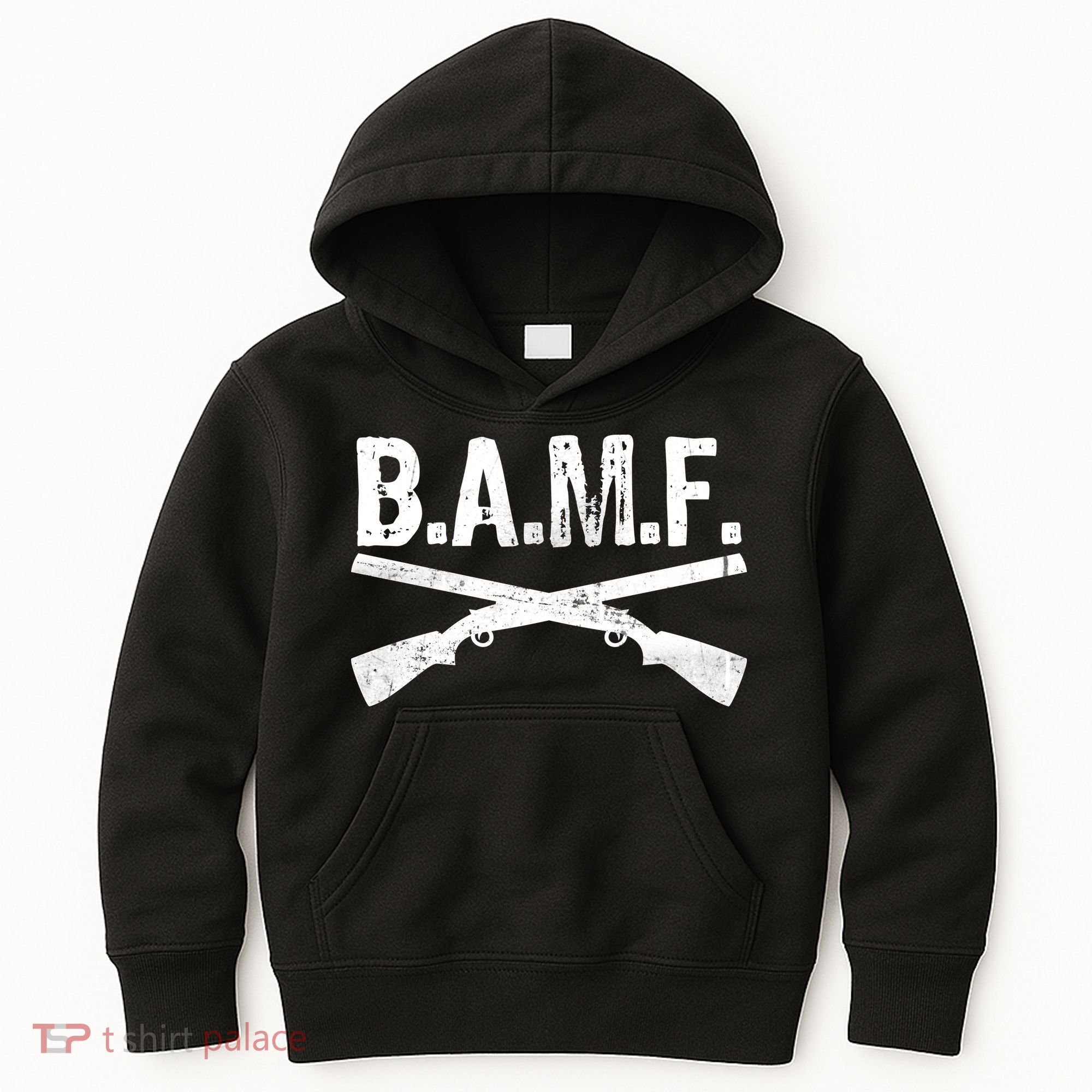 B.A.M.F. Guns Badass Kids Hoodie