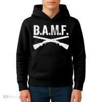 B.A.M.F. Guns Badass Kids Hoodie thumb 4