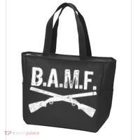 B.A.M.F. Guns Badass Tote Bag thumb 3