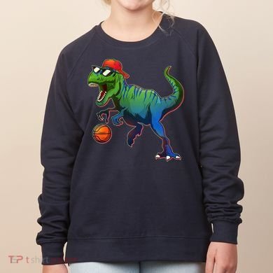 B-Ball T-Rex Women's Sweatshirt