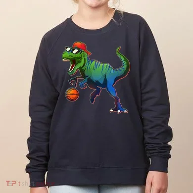 B-Ball T-Rex Women's Sweatshirt