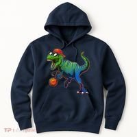 B-Ball T-Rex Hoodie thumb 0
