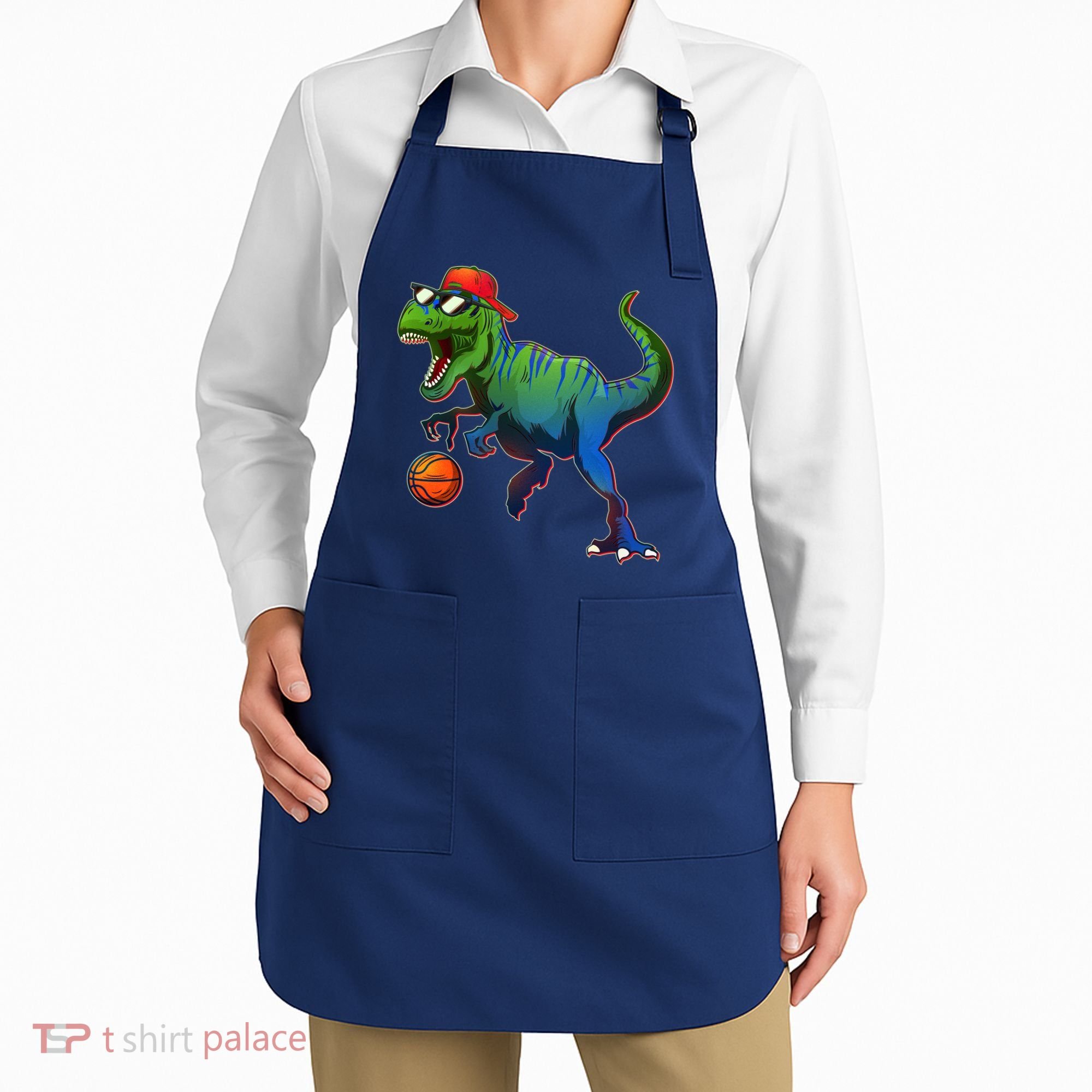 B-Ball T-Rex Apron
