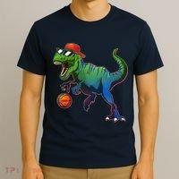 B-Ball T-Rex T-Shirt thumb 3