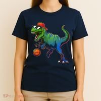 B-Ball T-Rex T-Shirt thumb 4