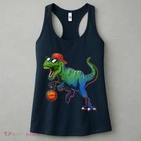 B-Ball T-Rex Women's Tank Top thumb 3