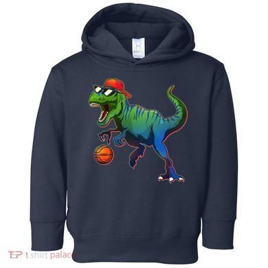 B-Ball T-Rex Toddler Hoodie