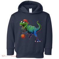 B-Ball T-Rex Toddler Hoodie thumb 0