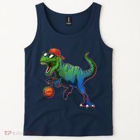 B-Ball T-Rex Tank Top thumb 2