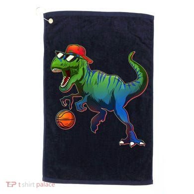 B-Ball T-Rex Golf Towel