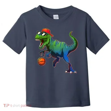 B-Ball T-Rex Toddler T-Shirt