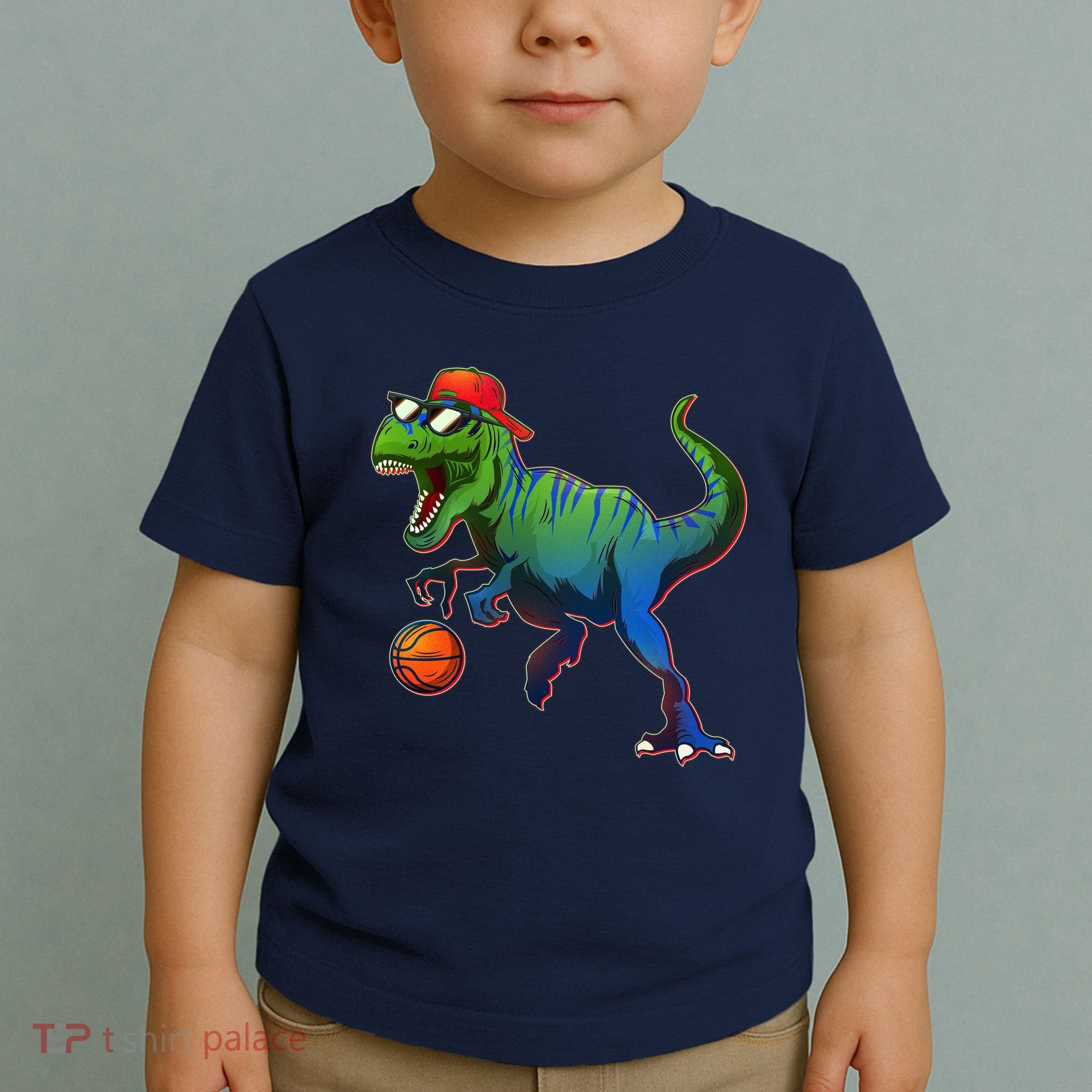 B-Ball T-Rex Toddler T-Shirt
