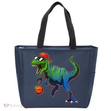 B-Ball T-Rex Tote Bag