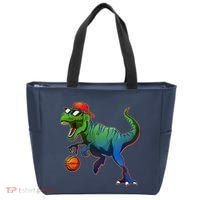 B-Ball T-Rex Tote Bag thumb 0