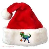 B-Ball T-Rex Santa Hat thumb 0