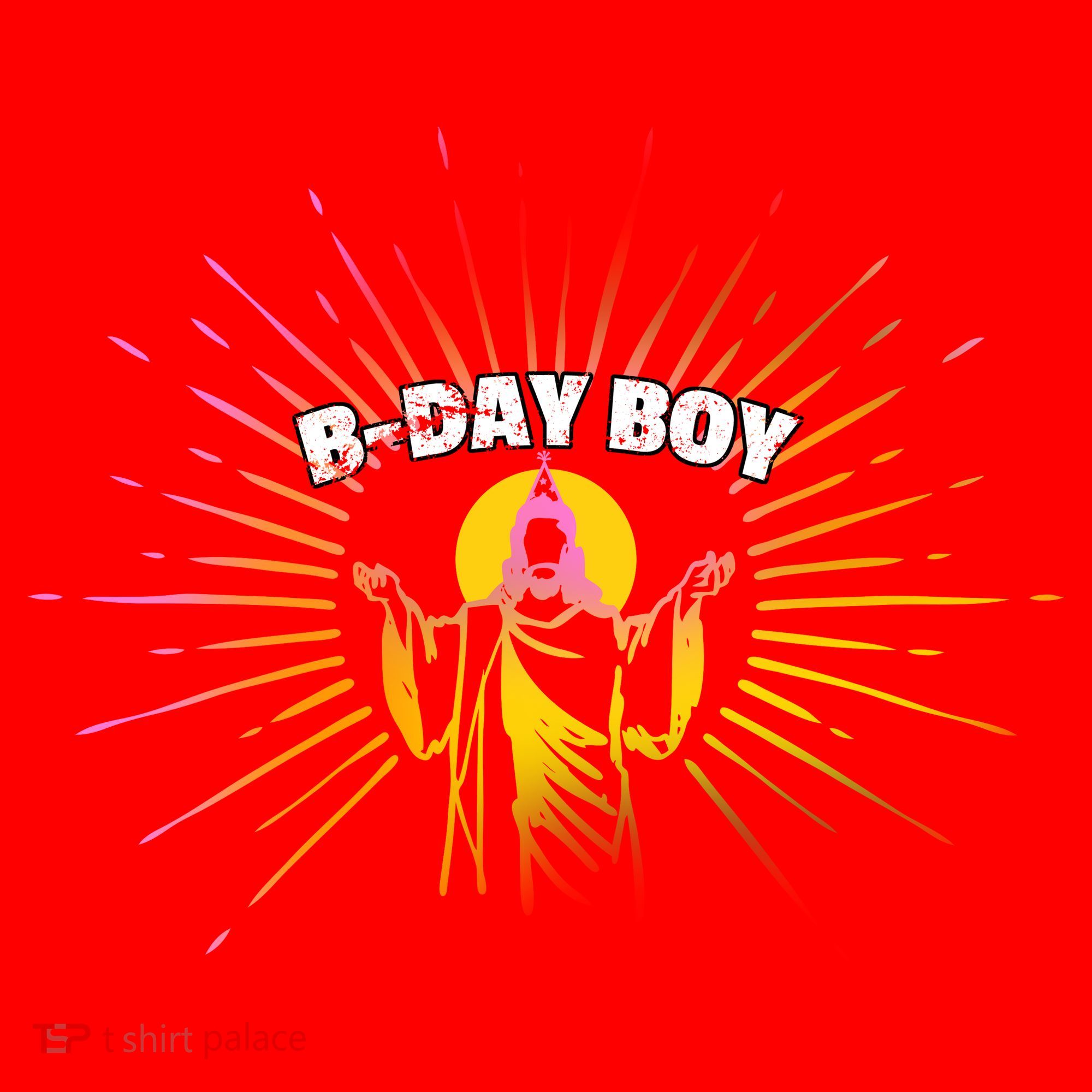 B-Day Boy Jesus Birthday Santa Hat