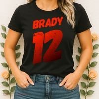 Brady 12 Women's T-Shirt thumb 2
