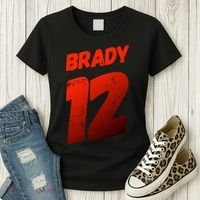 Brady 12 Women's T-Shirt thumb 3