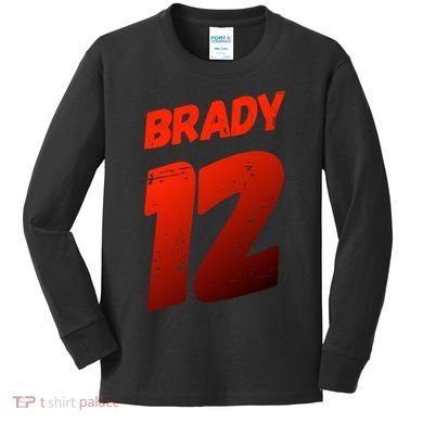 Brady 12 Kids Long Sleeve Shirt