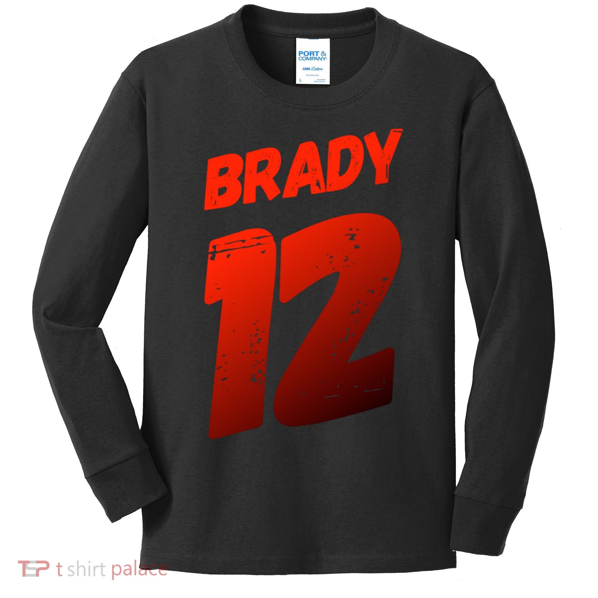 Brady 12 Kids Long Sleeve Shirt