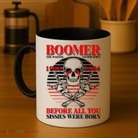 Boomer 1946 1964 The Badass Generation Before All You Sissies Were Born Coffee Mug thumb 4