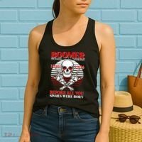 Boomer 1946 1964 The Badass Generation Before All You Sissies Were Born Women's Tank Top thumb 2