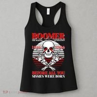 Boomer 1946 1964 The Badass Generation Before All You Sissies Were Born Women's Tank Top thumb 3