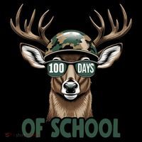 Bucked 100 Days Of School Deer Student 100th Day Coffee Mug thumb 5