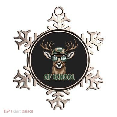 Bucked 100 Days Of School Deer Student 100th Day Ornament
