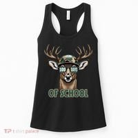 Bucked 100 Days Of School Deer Student 100th Day Women's Tank Top thumb 0