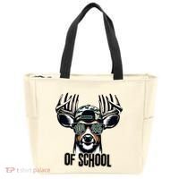 Boy 100 Day Buck Tote Bag thumb 0