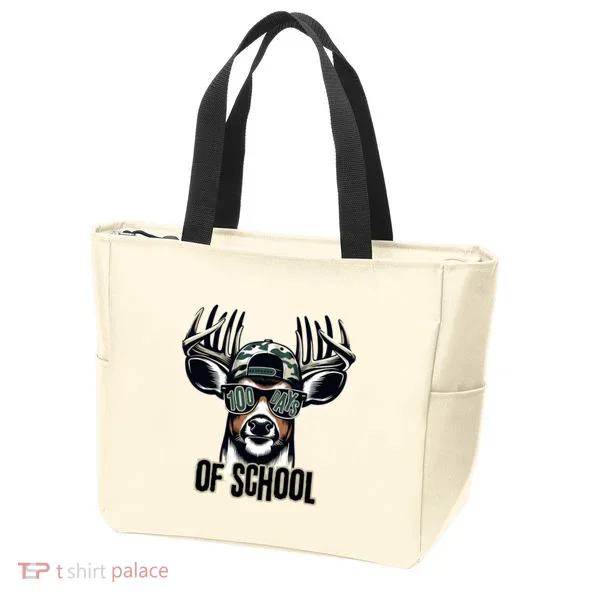 Boy 100 Day Buck Tote Bag