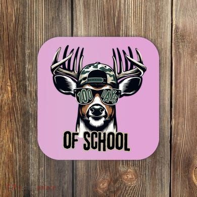 Boy 100 Day Buck Coaster