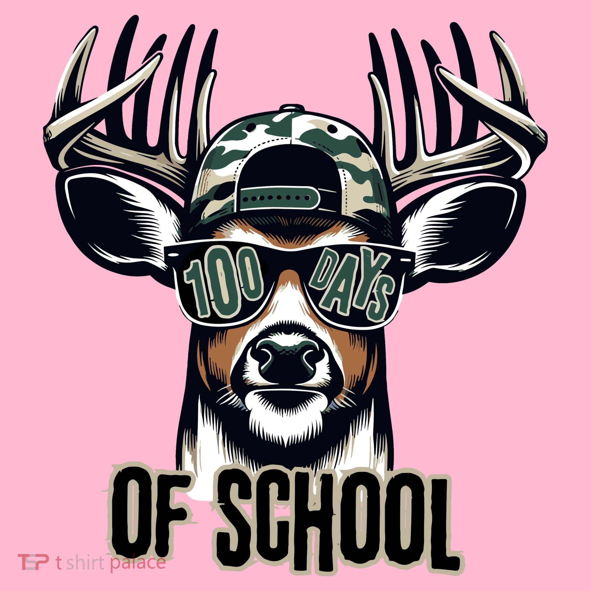 Boy 100 Day Buck Coaster