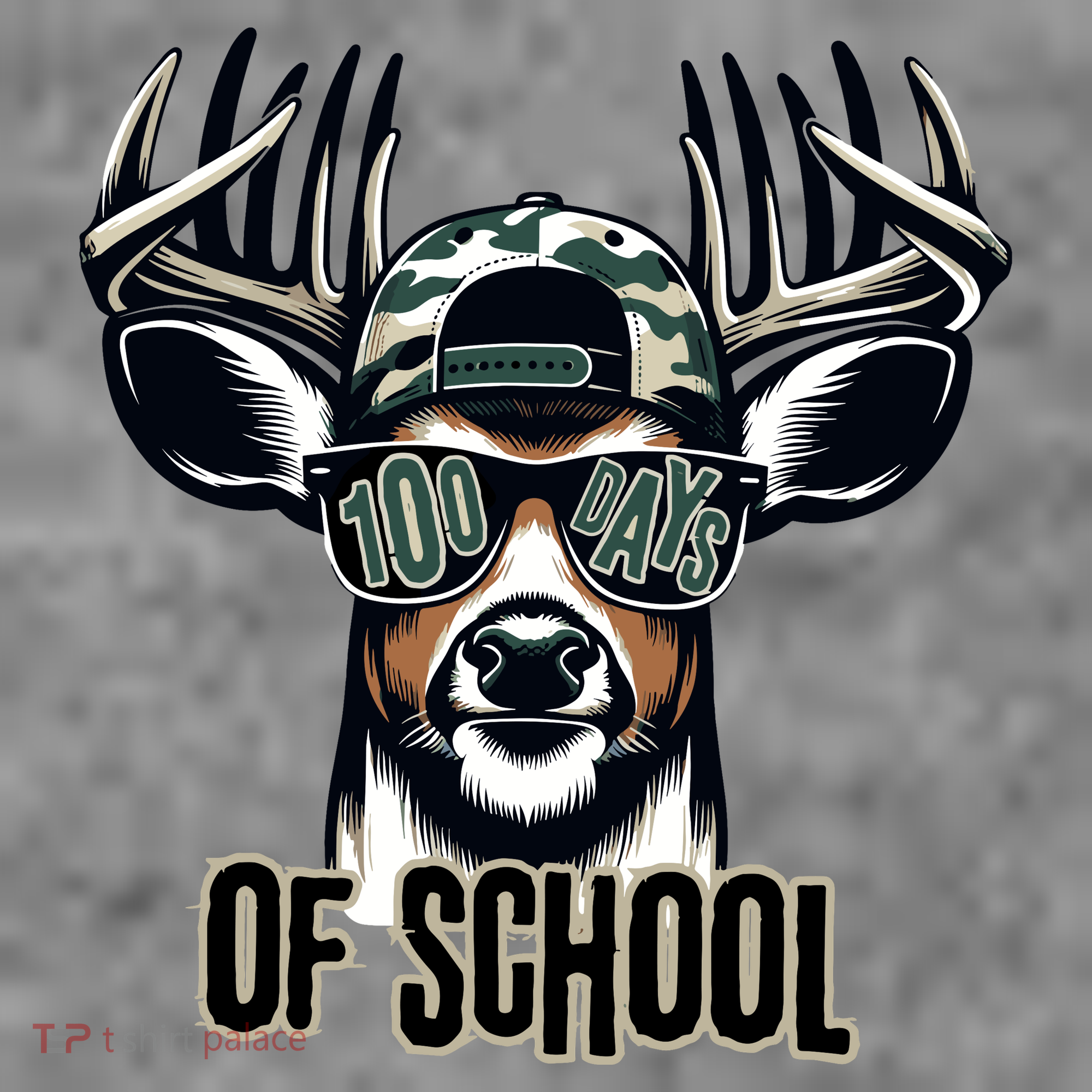 Boy 100 Day Buck Toddler Hoodie