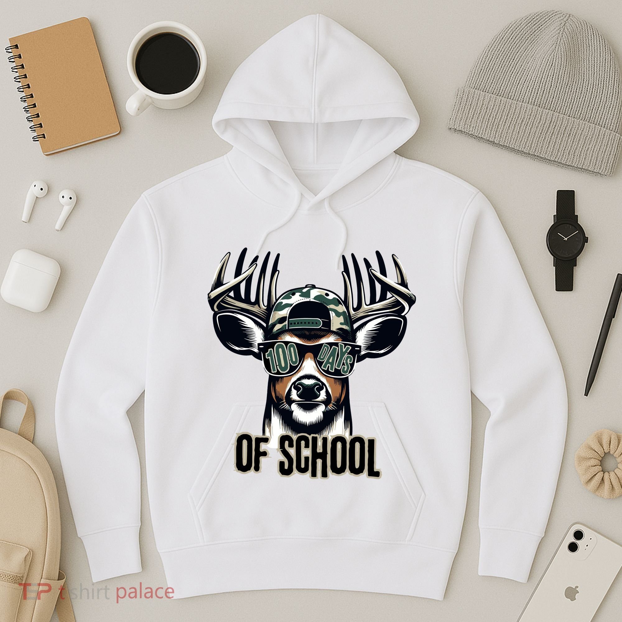Boy 100 Day Buck Hoodie