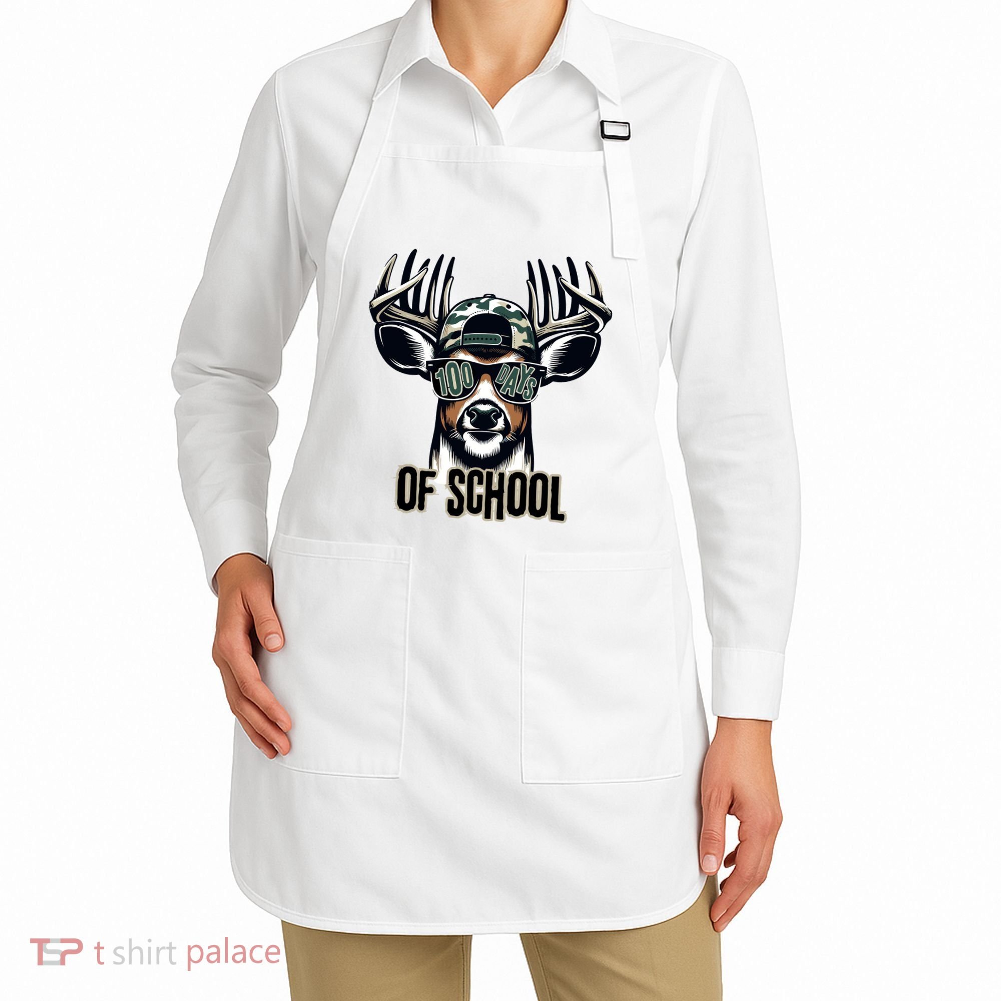 Boy 100 Day Buck Apron
