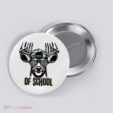 Boy 100 Day Buck Button
