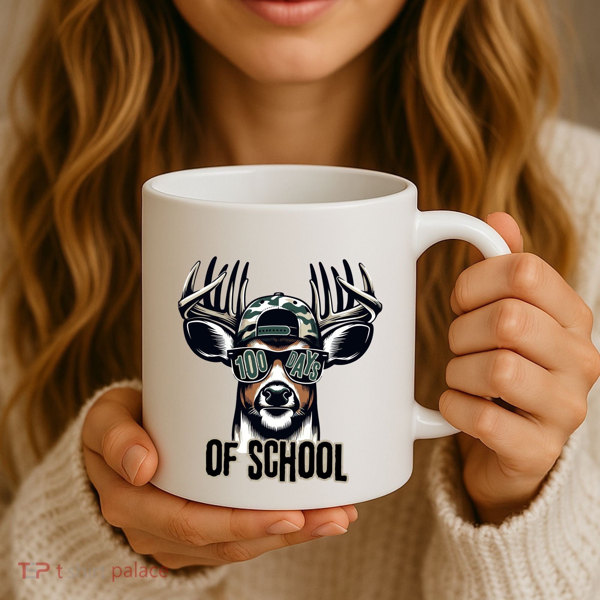 Boy 100 Day Buck Coffee Mug