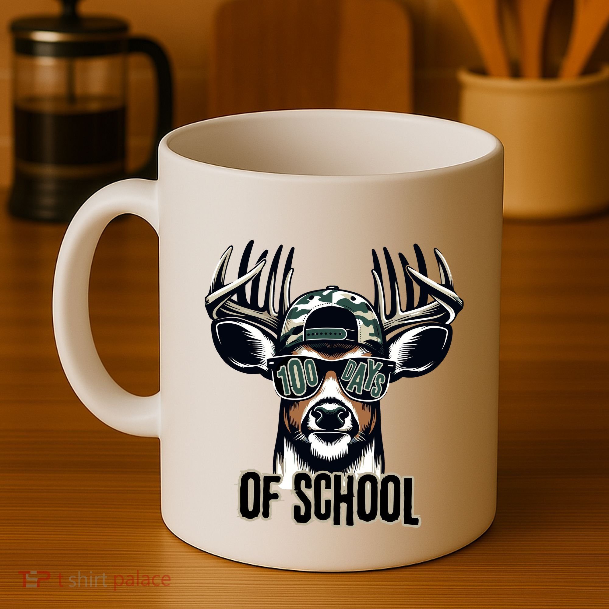Boy 100 Day Buck Coffee Mug