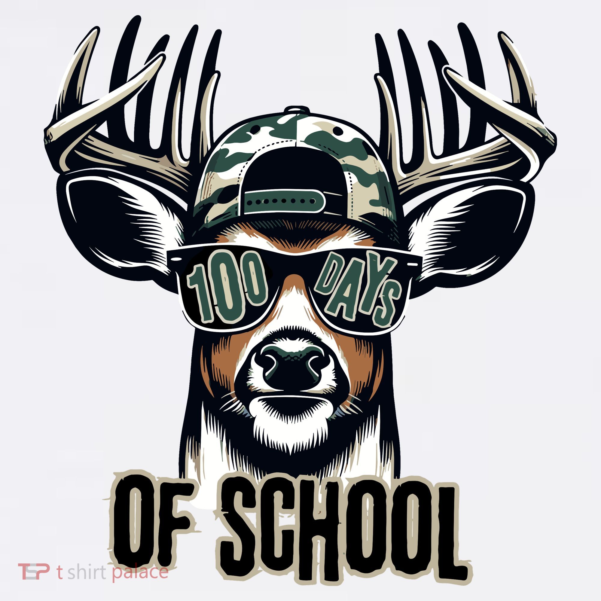 Boy 100 Day Buck Women's Hoodie