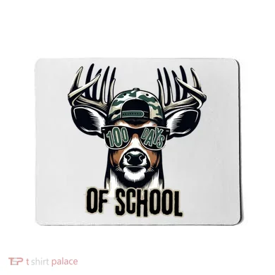 Boy 100 Day Buck Mousepad