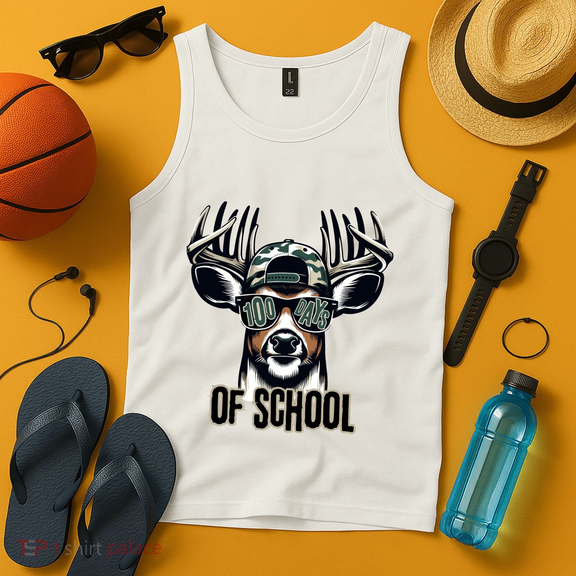 Boy 100 Day Buck Tank Top